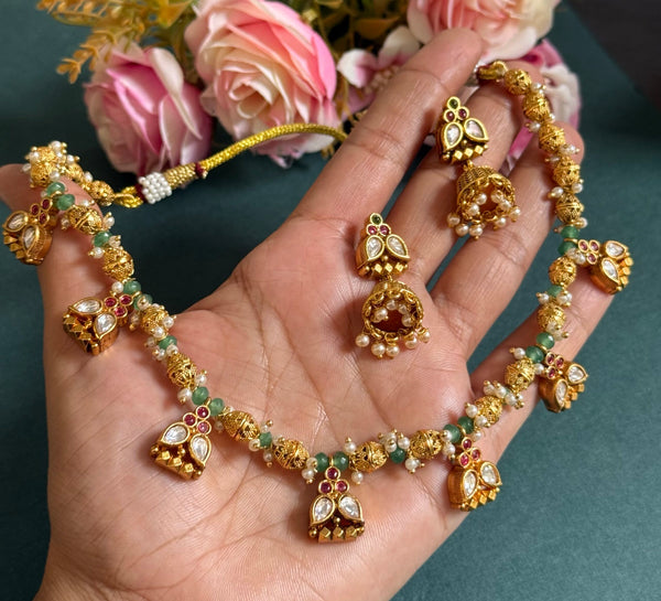 B-ISHQ KUNDAN NECKLACE image 0