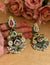 Kundan cow earrings image 0