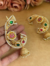 A-GOLDEN DAZZLE KUNDAN EARCUFF image 0