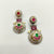 CAPTAIN DUAL TONE EARINGS image 0