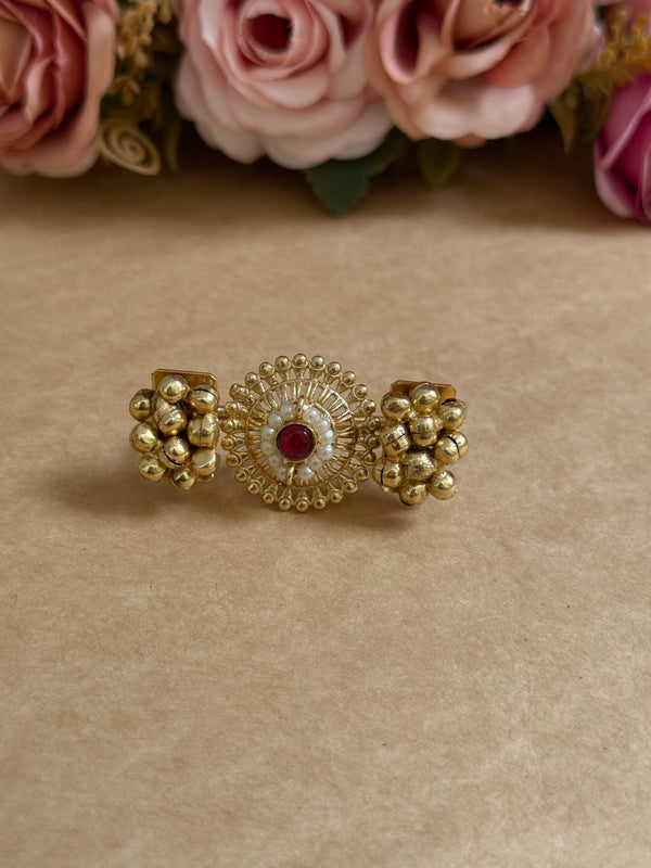 TEJ KUNDAN RING image 0