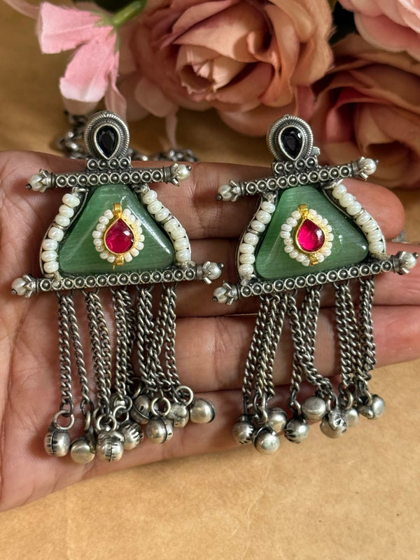 Kundan long necklace image 1