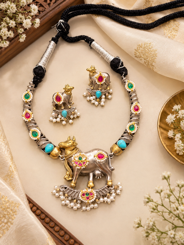 Cow necklace