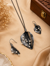Left long necklace