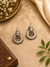 German silver earrings