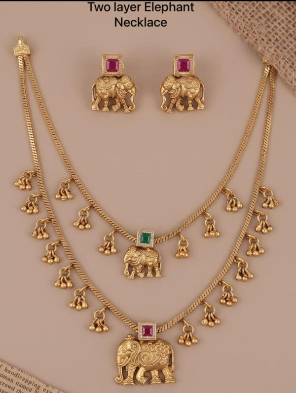 Elephant necklace