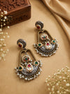 Vamika Pachi Kundan earrings