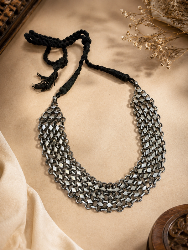 German silver necklace