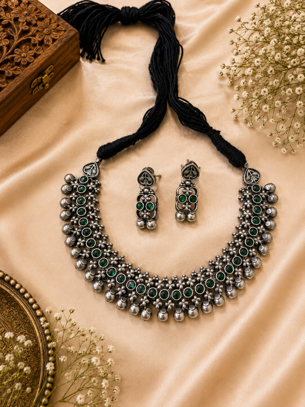 German silver necklace