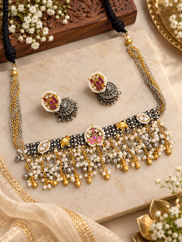Rajwadi necklace