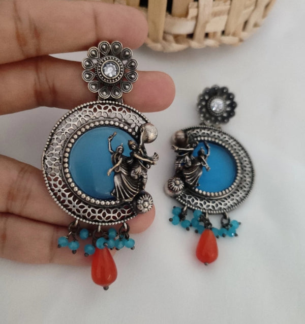 RADHA KRISHNA EARINGS image 0