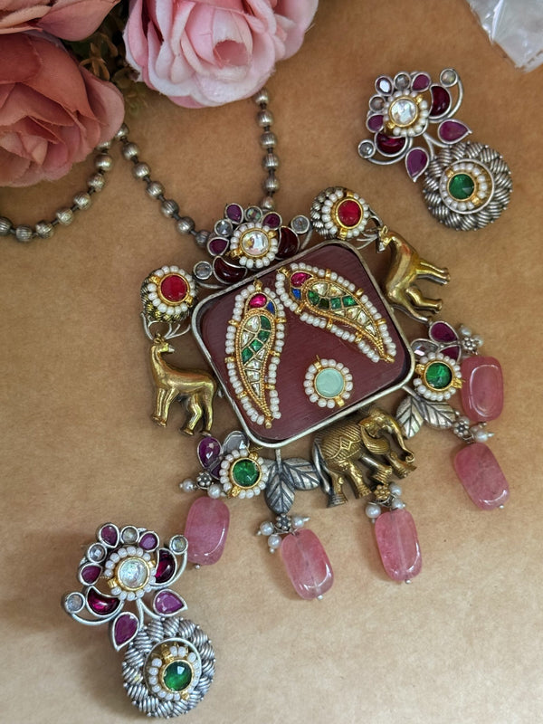 KOYAL KUNDAN LONG NECKLACE image 0