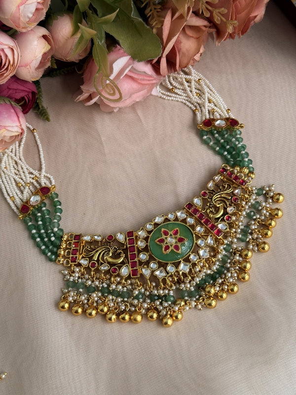 Pachi Kundan necklace image 1