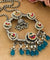 RAJRANI PREMIUM KUNDAN NECKLACE WITH EARINGS image 0
