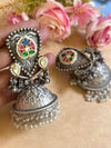 ISHQIYA PACHI KUNDAN EARINGS image 0