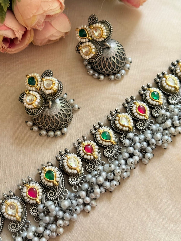 A-Kundan choker image 0