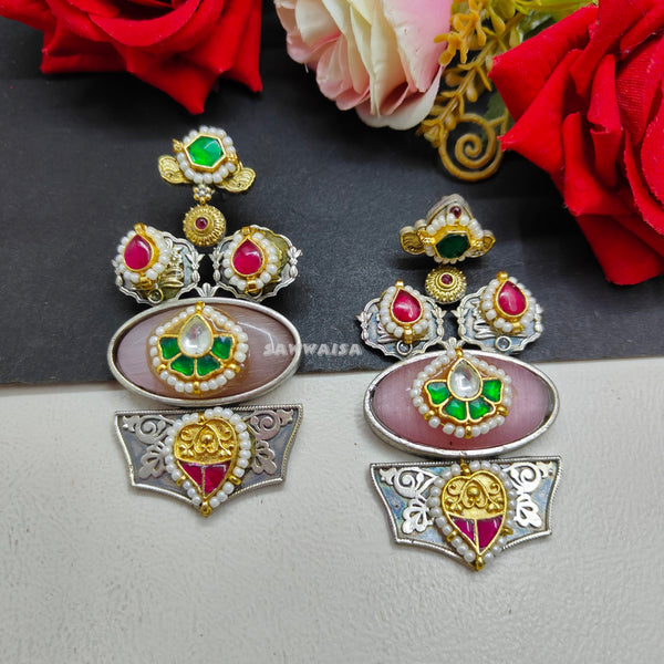 PINK JALIMA EARINGS image 0