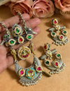 pachi Kundan long necklace image 0