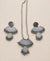 A-Germansilverlong necklace image 0