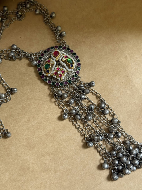 Ghungroo long necklace image 0