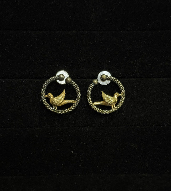 GERMAN SILVER EARINGS image 0