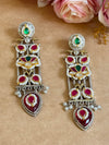 NAARI PACHI KUNDAN EARINGS image 0