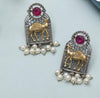 DUALTONE CAMEL EARINGS image 0