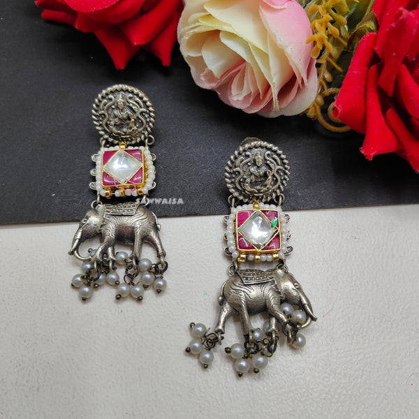 SAFED HATHI EARINGS image 0
