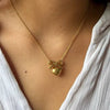 A-Heart Linked Anti-Tarnish Gold-Plated Chain NeckPendantStainless Steel Waterproof Bow NecklaceNeckpieces Gift for Women and Girls image 0