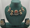 MEERA KAMAL PACHI KUNDAN NECKLACE image 0