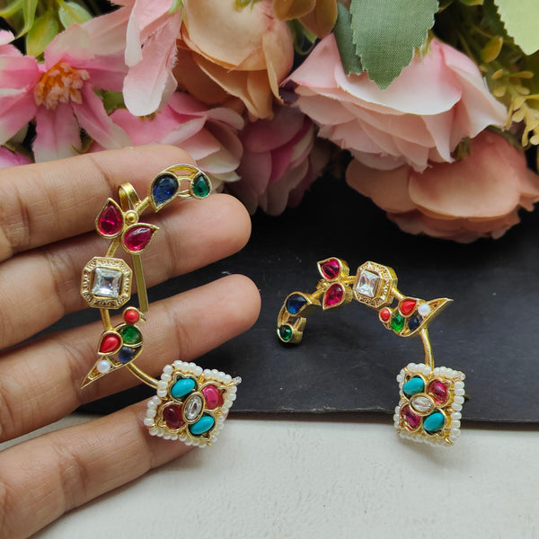PREMIUM EARCUFF WITH MONALISA STONE image 2