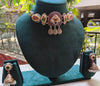 ROOH PINK STONE CHOKER image 0