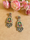 KAMLEYA PACHI KUNDAN EARINGS image 0