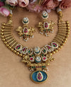 Kundan necklace image 1