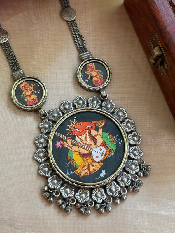 A-handmade long necklace image 0