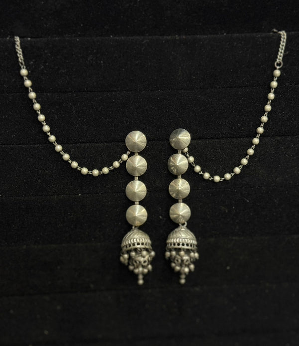 GERMAN SILVER EARINGS image 0