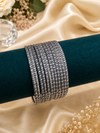 German silver bangles 12pcs size 2.6
