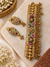 Golden ghungroo necklace