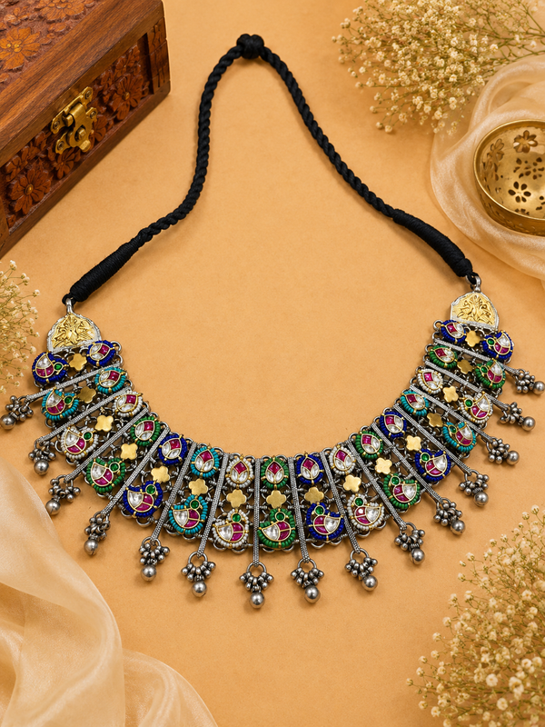 Morni Ghungroo necklace