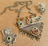 ASTHA PREMIUM PACHI KUNDAN NECKLACE image 0