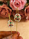 A-Kundan needle ear cuff image 1