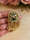 A-adjustable Kundan ring image 0