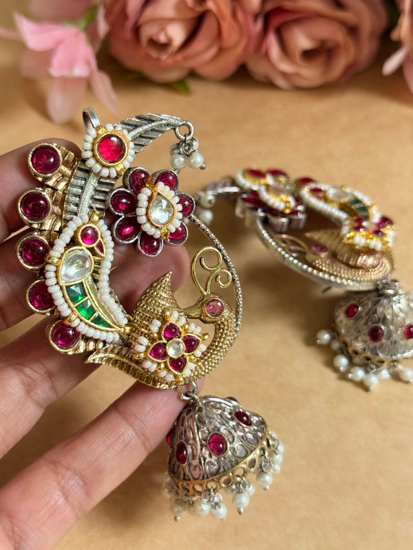 A-Kundan ear cuff image 1