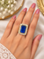 Blue stone ring