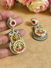 ISHARA PACHI KUNDAN EARINGS image 0