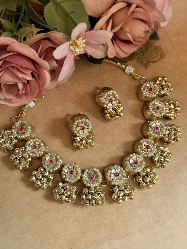 pachi Kundan necklace image 0