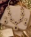 Royal blue necklace