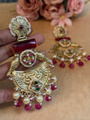 Golden kashmiri earrings image 0