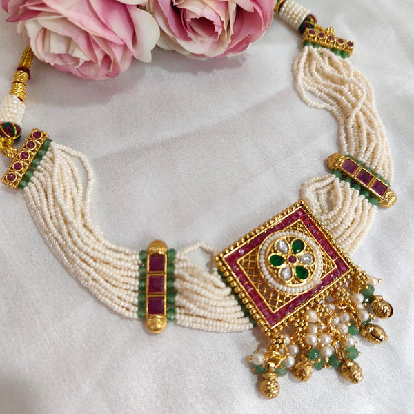 CHAURAS JADTAR NECKLACE image 0