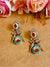 PARINDA PACHI KUNDAN EARINGS image 0